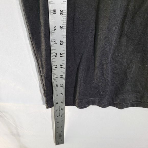 Emirates Team NZ Black Logo Print Cotton Blend Classic T-Shirt Men Large - Picture 8 of 8